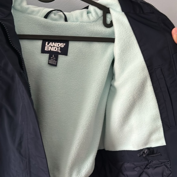 Boys Lands’ End Winter Parka 10-12 - Picture 6 of 6